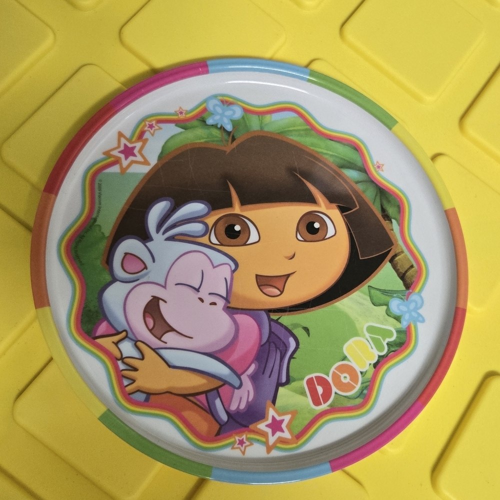 Dora The Explorer Plate